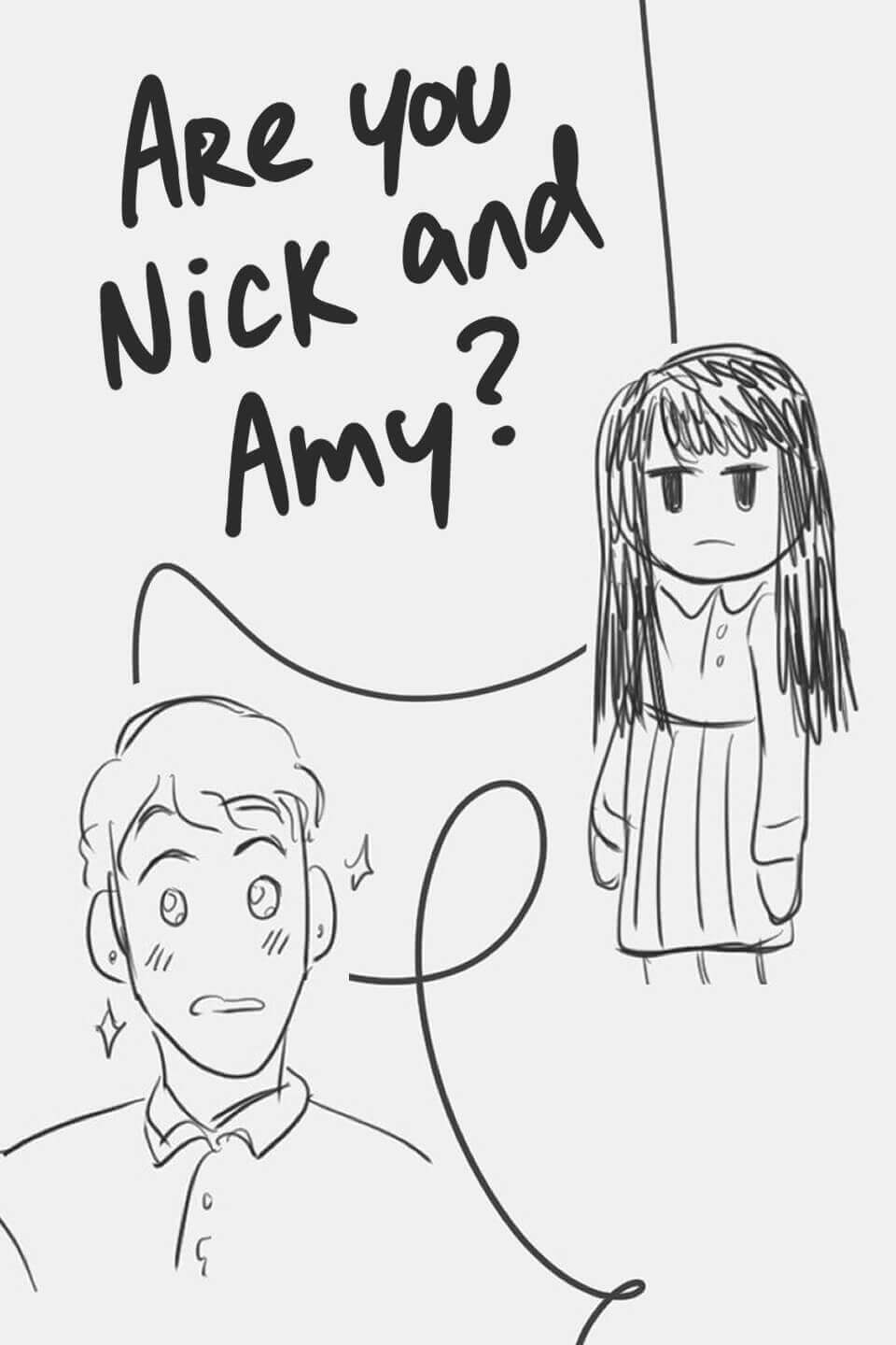 Are You Nick and Amy? Comic Cover