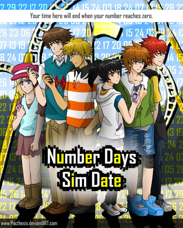 Number Days Sim Date