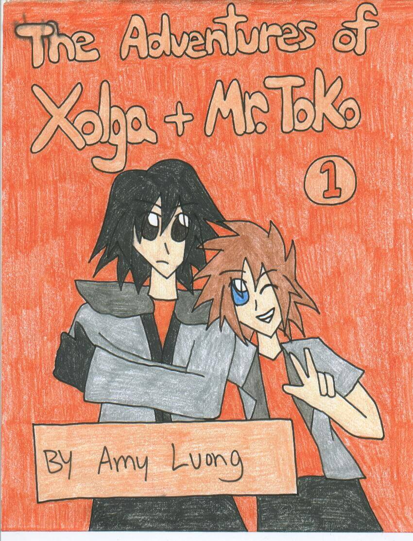 Xolga and Mr. Toko comic cover